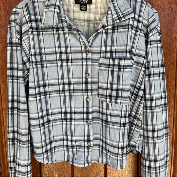 Plaid Button-Up Shirt - Picture 3 of 7